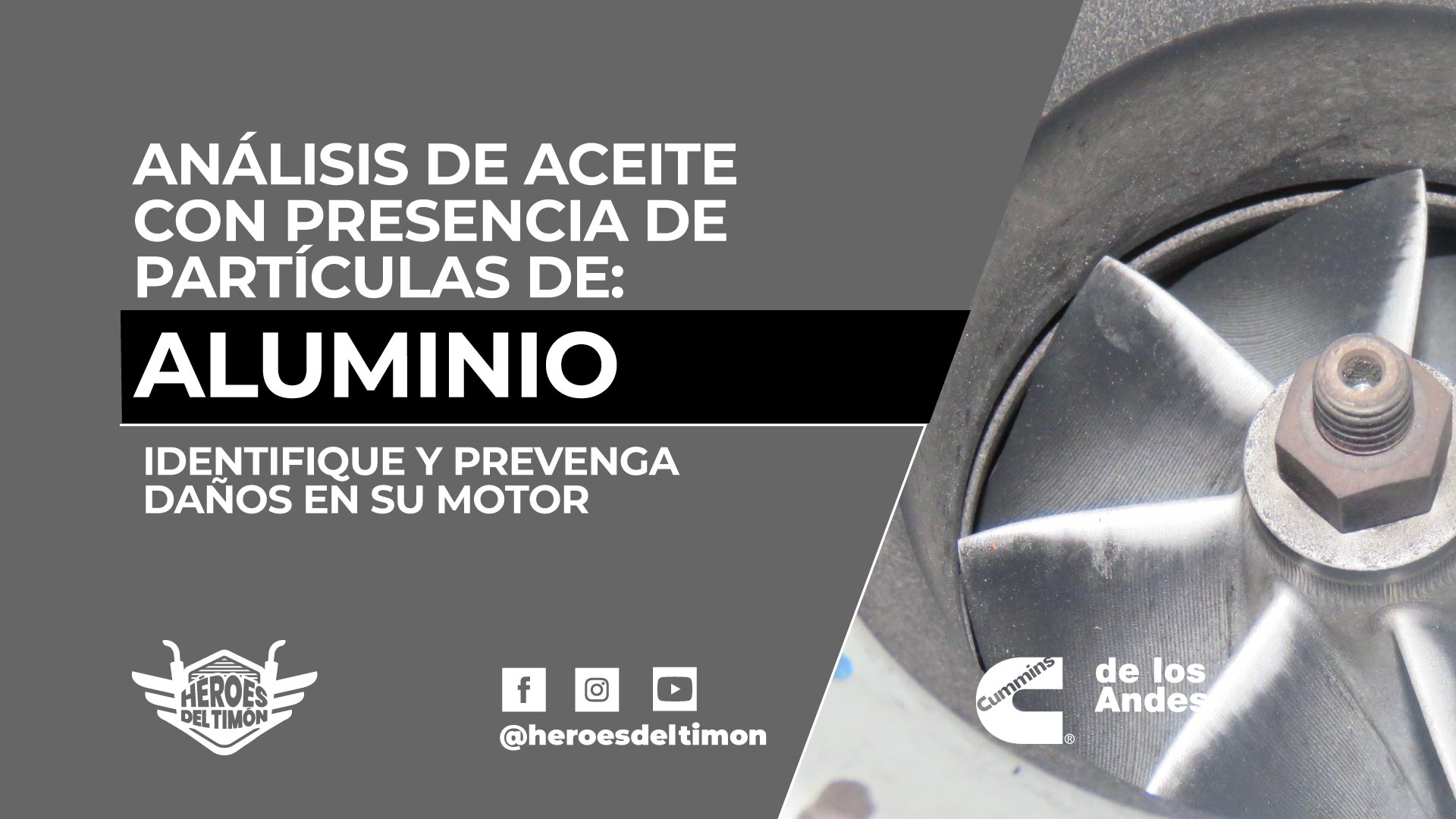 aluminio motor diésel