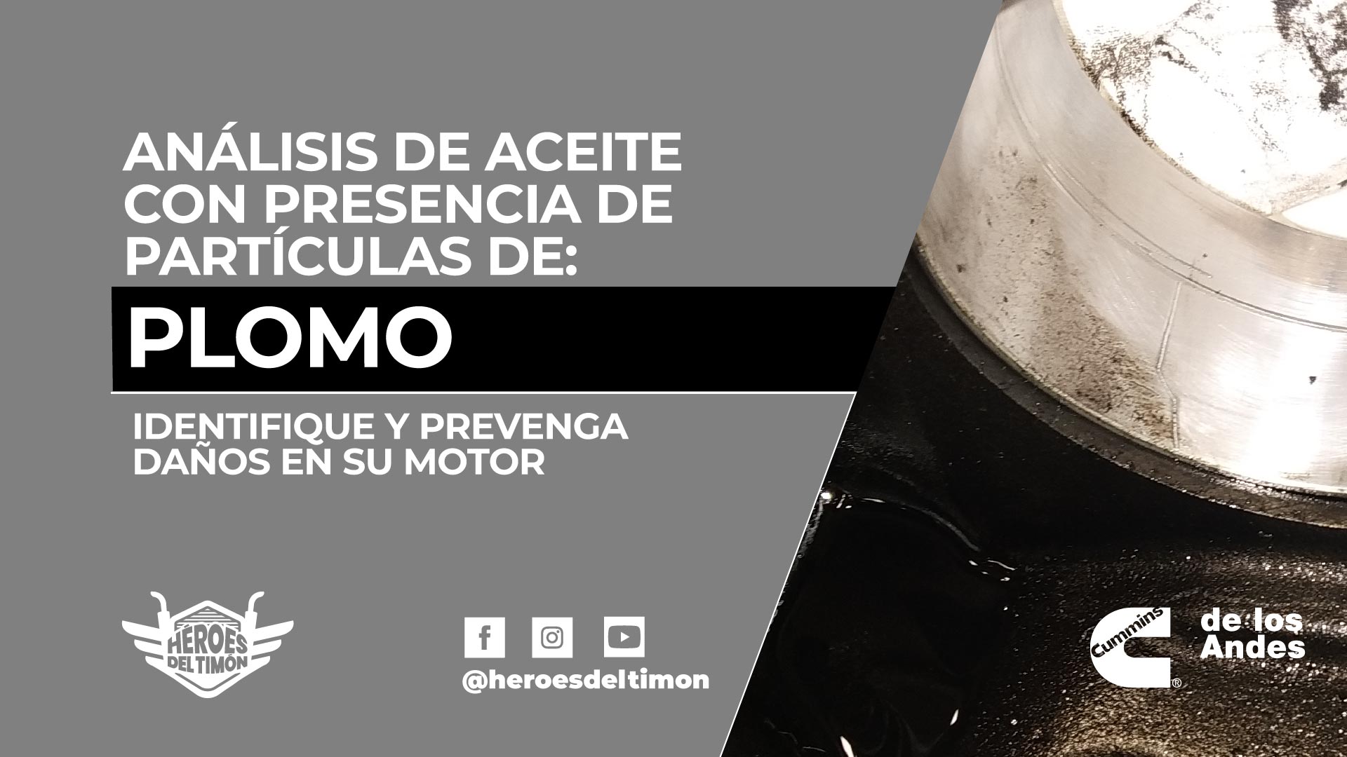 plomo motor diésel