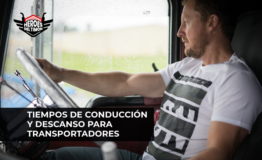 Tiempos de conduccion y descanso para transportadores