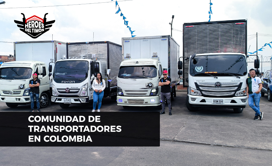 Comunidad de transportadores en Colombia