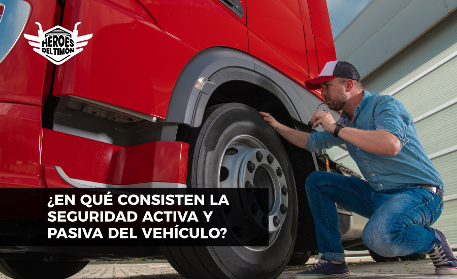 En que consisten la seguridad activa y pasiva del vehiculo