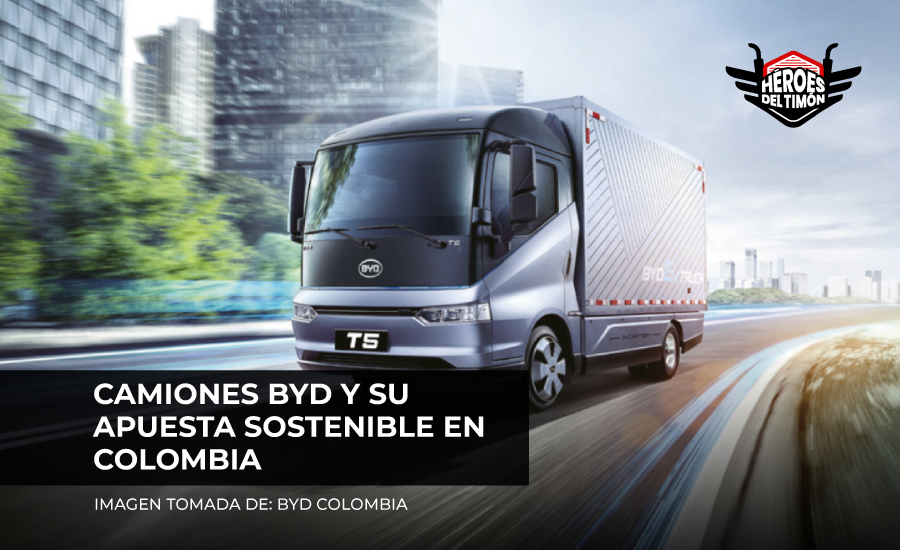 Camiones BYD y su apuesta sostenible en Colombia