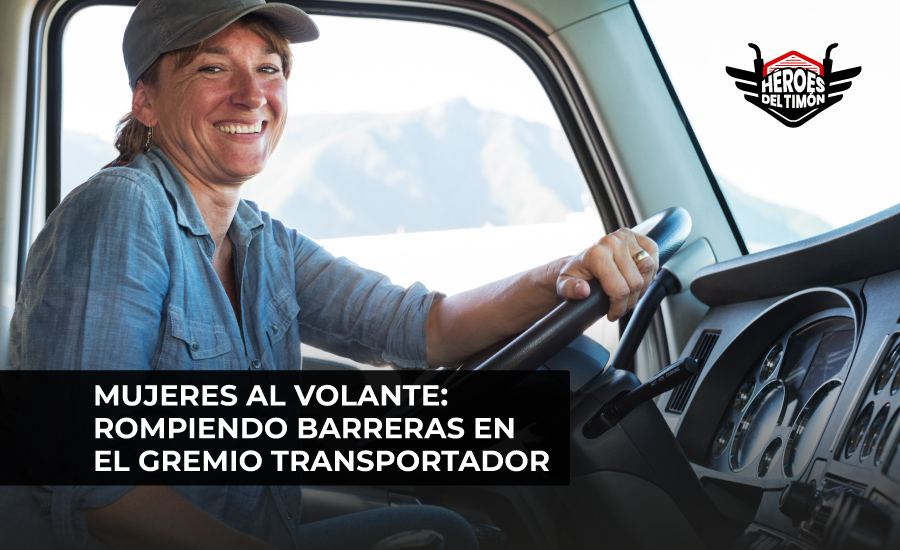 Mujeres al volante rompiendo barreras en el gremio transportador