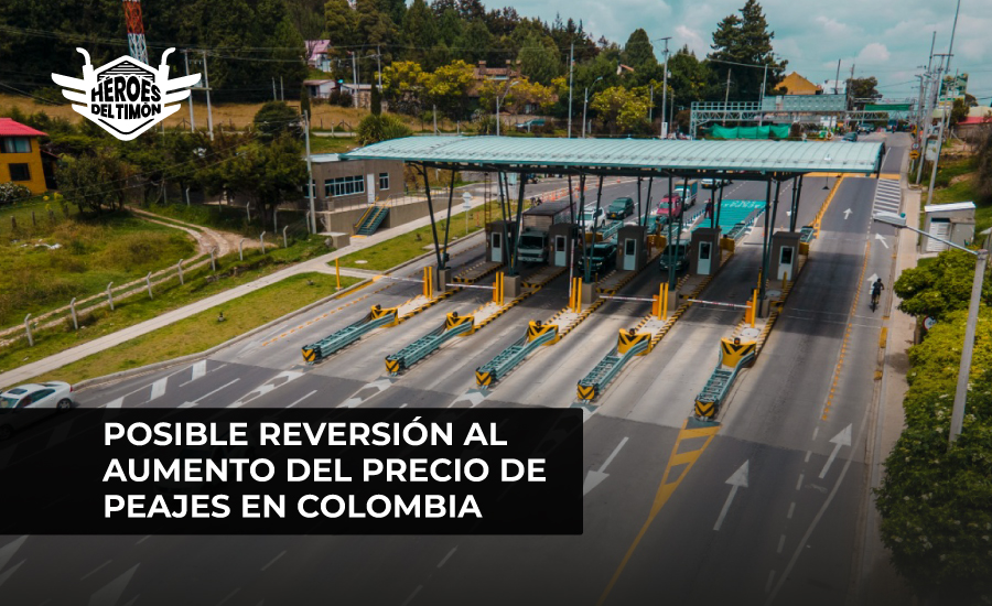 Posible reversion al aumento del precio de peajes en Colombia