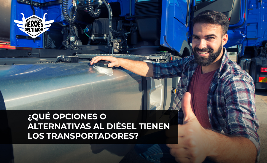 ¿Qué opciones o alternativas al diésel tienen los transportadores?