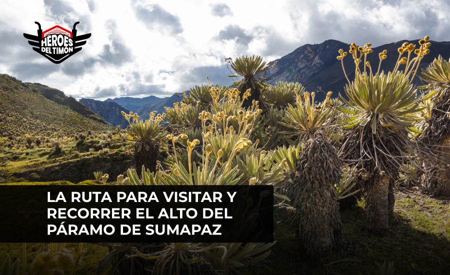 La ruta para visitar y recorrer el alto del páramo de Sumapaz