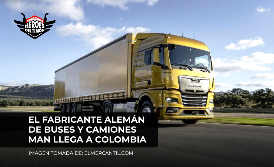 El fabricante alemán de buses y camiones MAN llega a Colombia