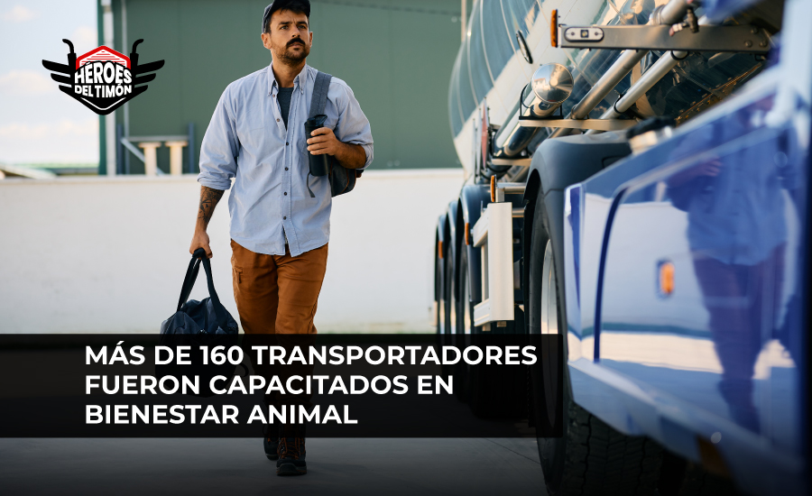 Más de 160 transportadores fueron capacitados en bienestar animal