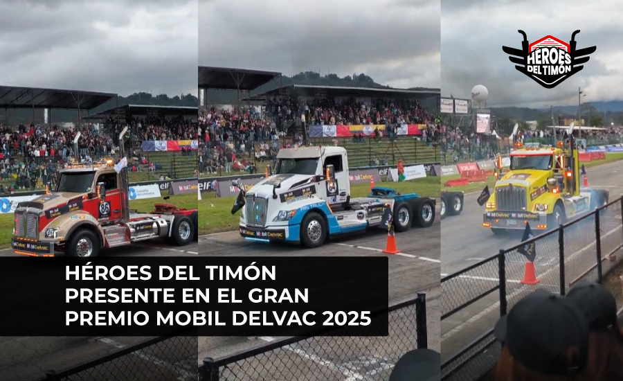 Héroes del Timón presente en el Gran Premio Mobil Delvac 2025