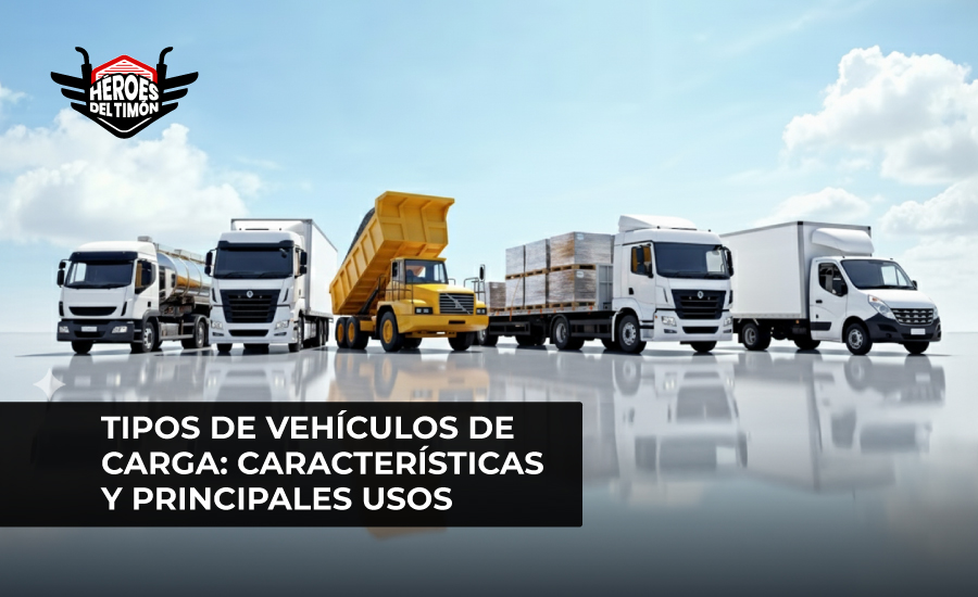 Tipos de vehículos de carga: Características y principales usos