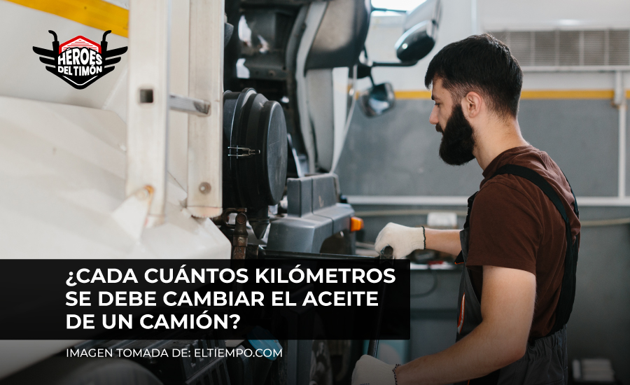 ¿Cada cuántos kilómetros se debe cambiar el aceite de un camión?
