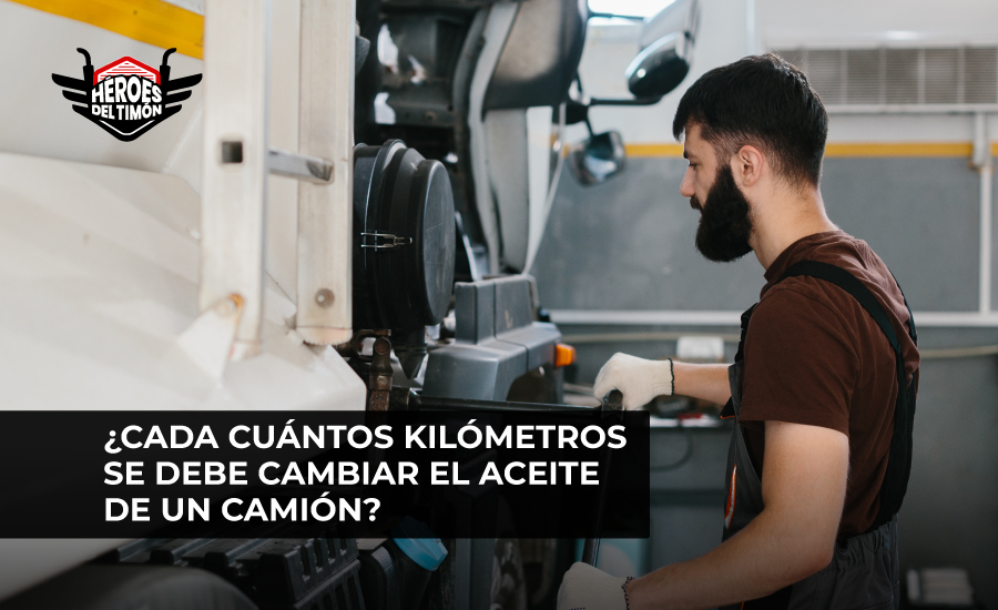 ¿Cada cuántos kilómetros se debe cambiar el aceite de un camión?