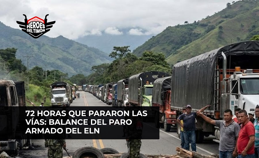 72 horas que pararon las vías: Balance del paro armado del ELN