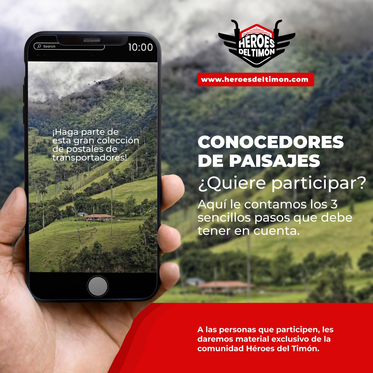 conocedores de paisajes colombia