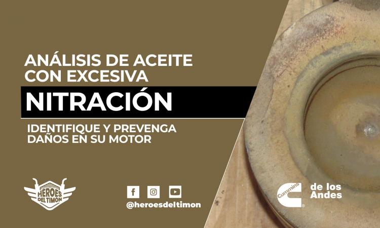 nitración motor diésel