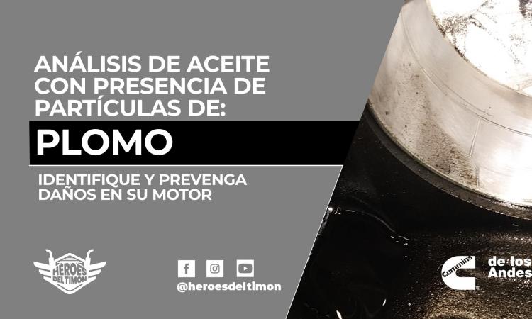 plomo motor diésel