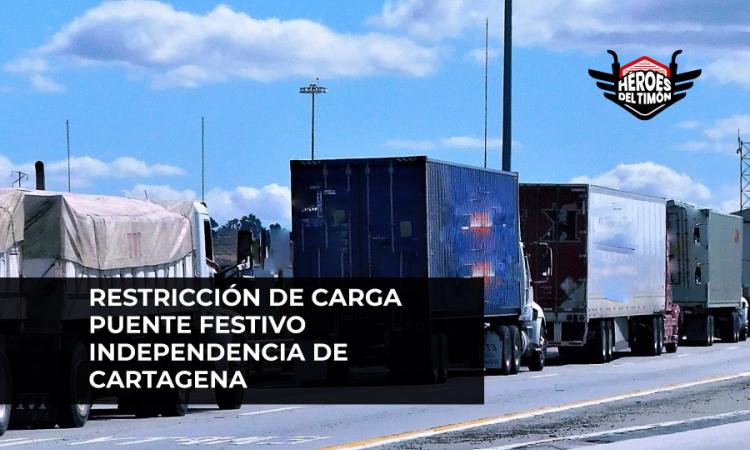 Restricción movilidad transporte de carga colombia