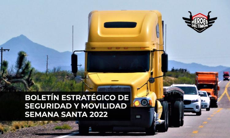 Boletín movilidad Semana Santa Colombia 2022