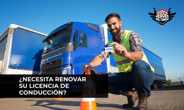 Necesita renovar su licencia de conduccion