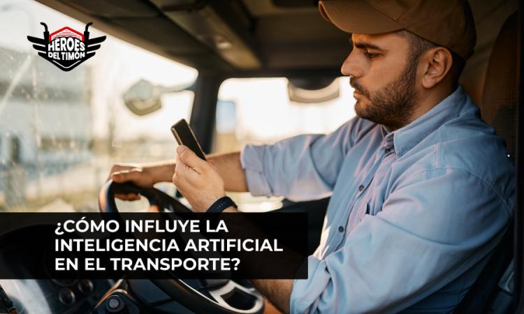 Como influye la inteligencia artificial en el transporte