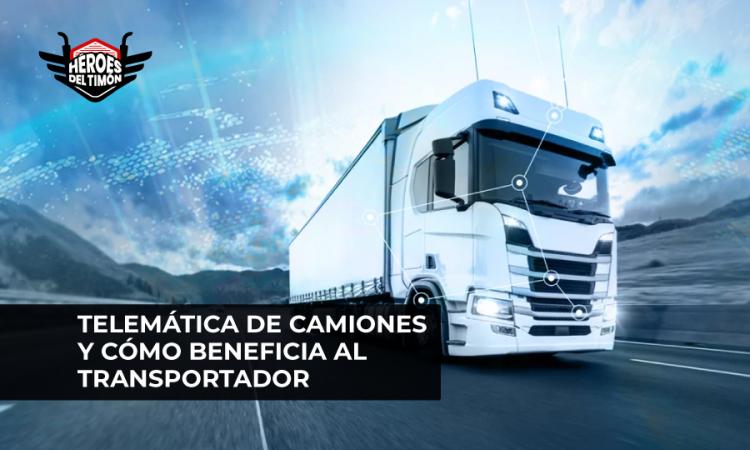 Telematica de camiones y como beneficia al transportador