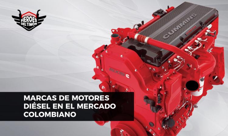 Marcas de motores diesel en el mercado colombiano