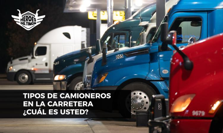 Tipos de camioneros en la carretera