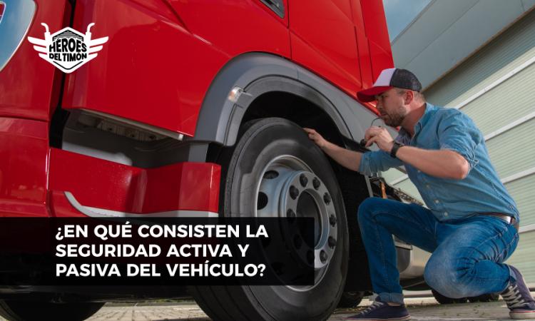 En que consisten la seguridad activa y pasiva del vehiculo