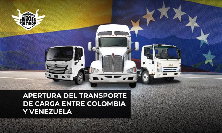 Apertura del transporte de carga entre Colombia y Venezuela