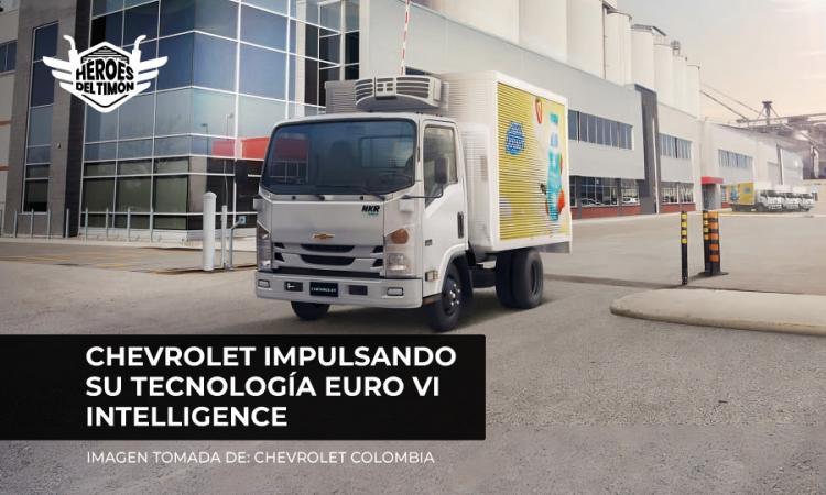 Chevrolet impulsando su tecnologia Euro VI Intelligence