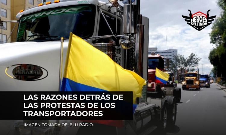 Las razones detrás de las protestas de los transportadores