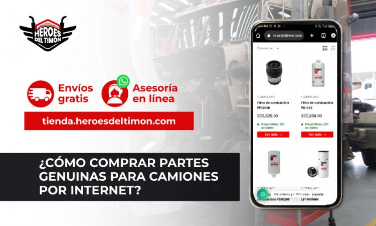 Como comprar partes genuinas para camiones por internet