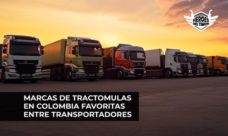 Marcas de tractomulas en Colombia favoritas entre transportadores
