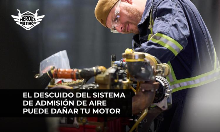 El descuido del sistema de admisión de aire puede dañar tu motor