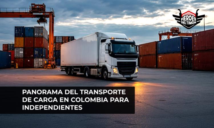 Panorama del transporte de carga en Colombia para independientes
