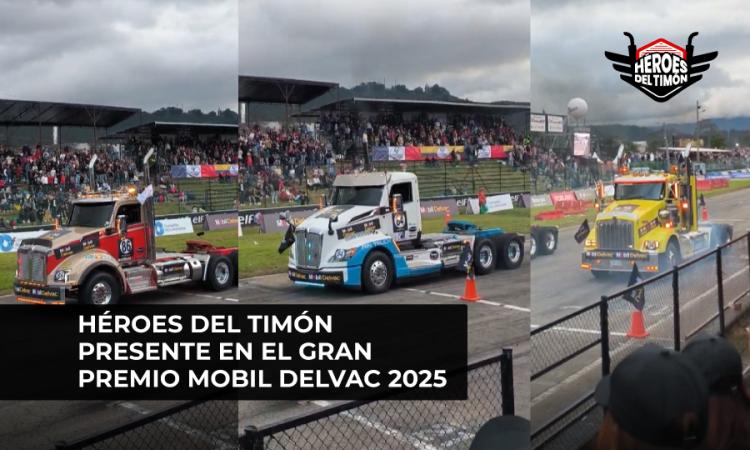 Héroes del Timón presente en el Gran Premio Mobil Delvac 2025