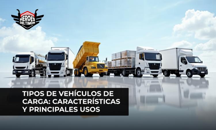 Tipos de vehículos de carga: Características y principales usos